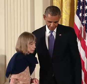 Joan Didion and Barry Obama