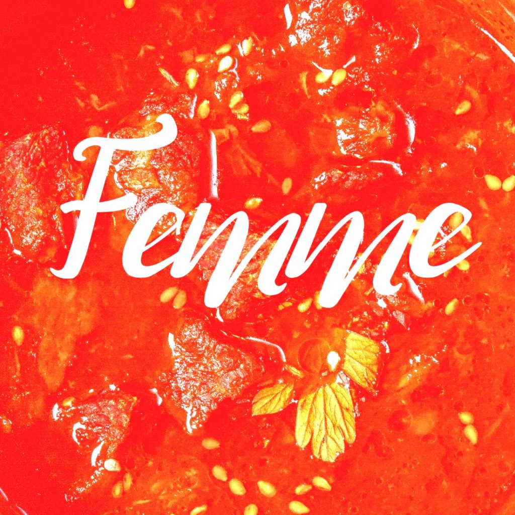 "femme" title