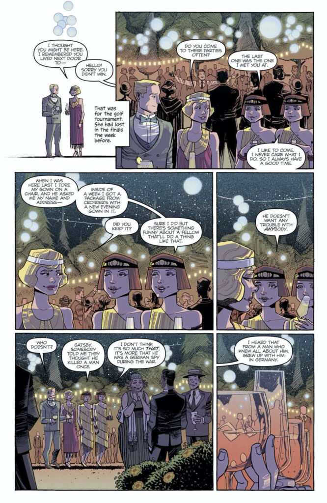 "The Great Gatsby" comics adaptation, page 44
