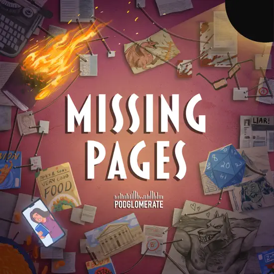 "Missing Pages" logo