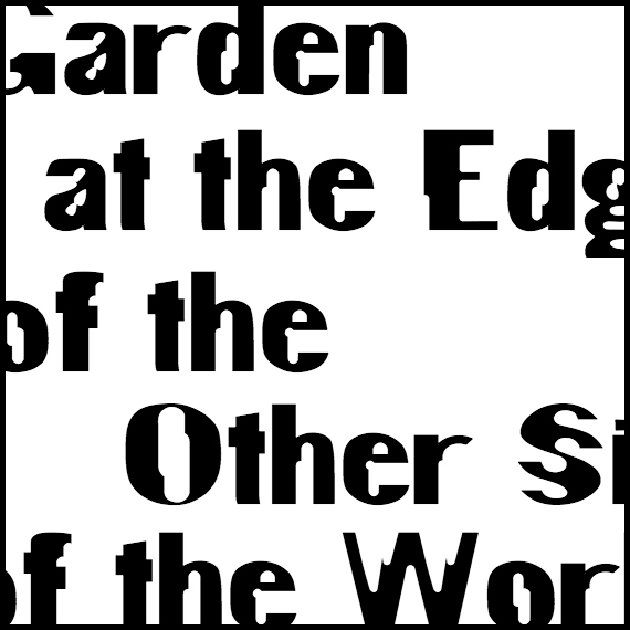 garden at the edge