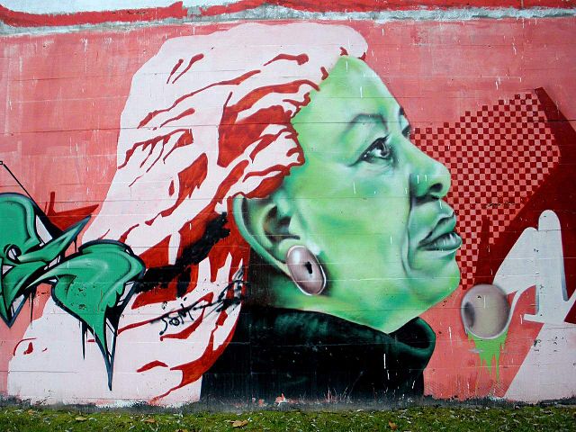 Toni Morrison mural