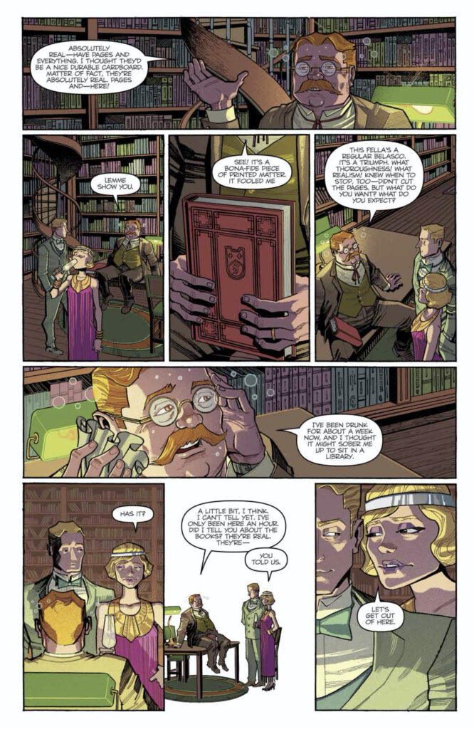 "The Great Gatsby" comics adaptation, page 46