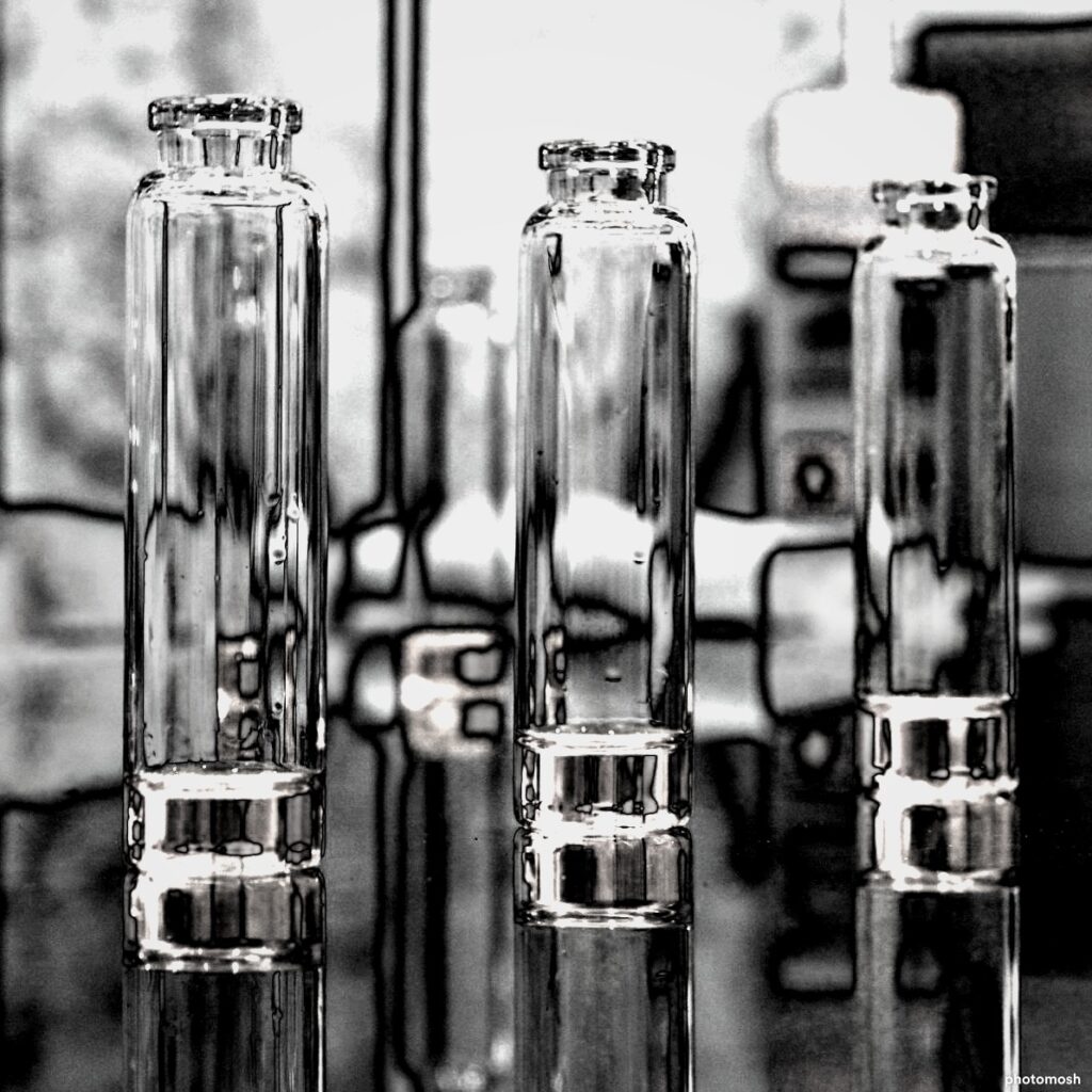 Chemistry bottles